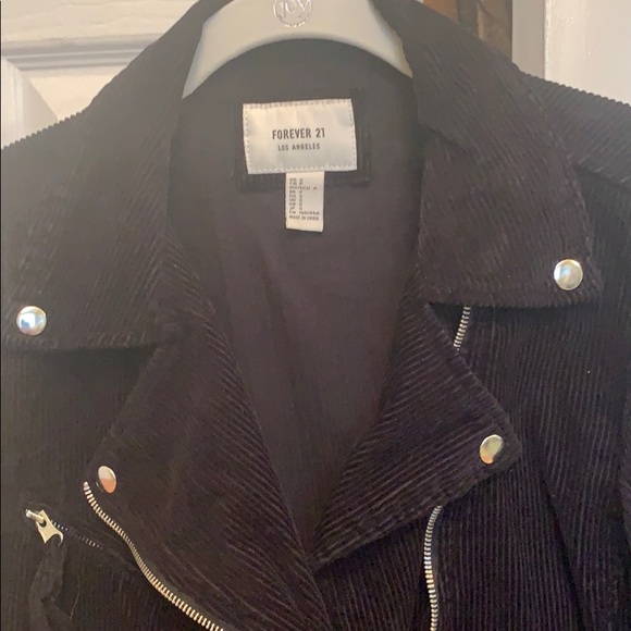 Corduroy black jacket - Picture 2 of 2